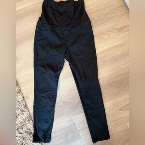 Black Women's Maternity Jeggings